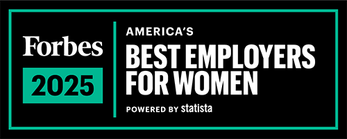 Forbes Best Employer for Women Badge