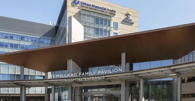 UMass Memorial Medical Center University Campus Remillard Entrance