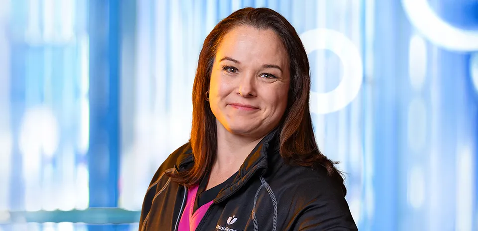 Shellee Andrade represents UMass Memorial Health Caregiver Culture.