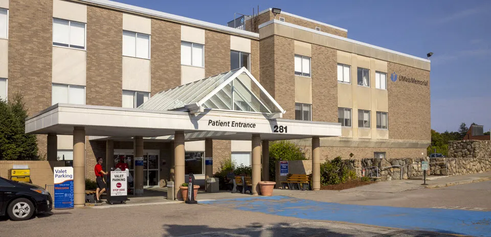 UMass Memorial Medical Center - Hahnemann Campus Entrance.