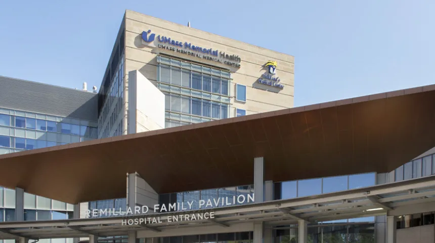 UMass Memorial Medical Center University Campus Remillard Entrance.